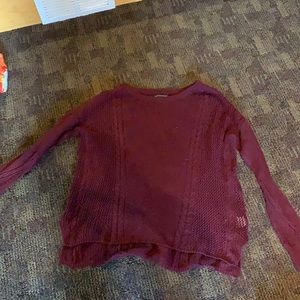 Maroon American Eagle Sweater